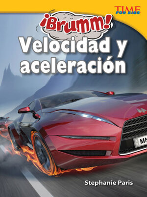 cover image of ¡Brumm!  Velocidad y aceleración